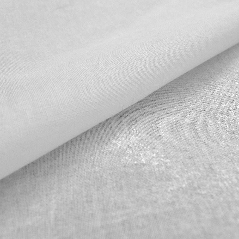 Imagen del producto: Entretela termoadhesiva de algodón blanca - medio metro