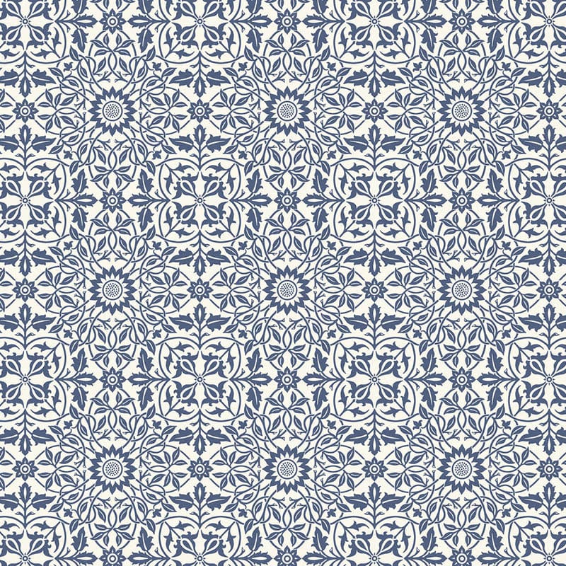 Imagen del producto: Tela Free Spirit "William Morris" St James, azul, algodón - medio metro